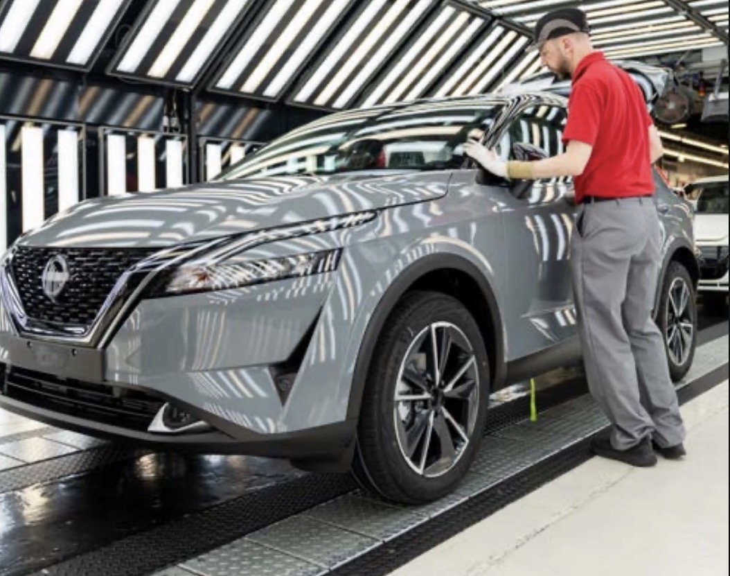Vehicle technician at work